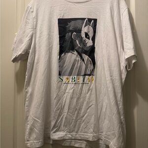 White Graphic T-Shirt